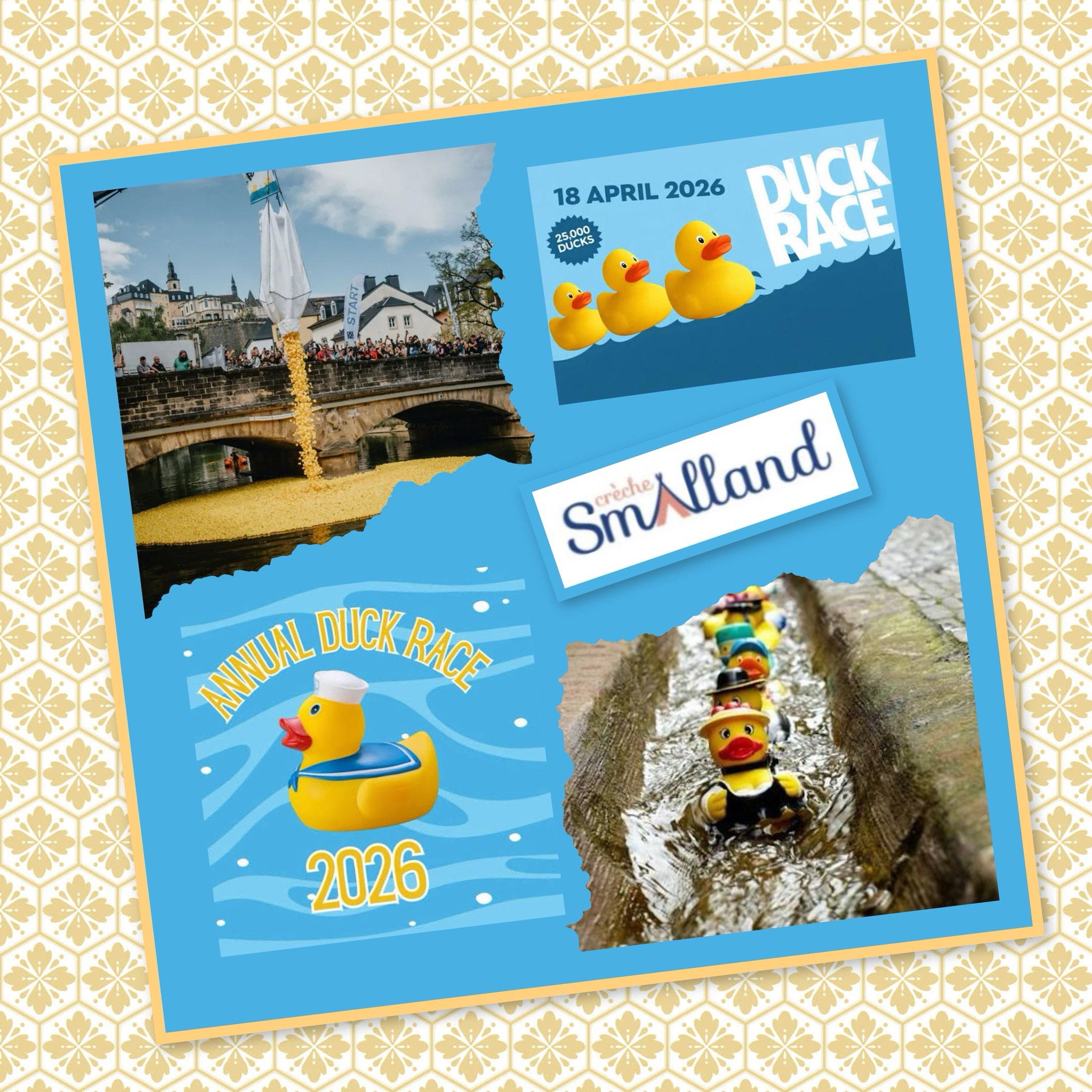 Actualite - Duck Race 2026 & Les crèches familiales Smalland à FRISANGE